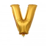 40“ Gold Letter Foil Balloon V