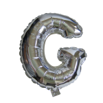16“ Silver Letter Foil Balloon G